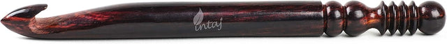Crochet Hooks Knitting Needle, Premium Rosewood Turned Crochet Yarn Hooks for Knitting Lover (Rosewood, Pack of All)