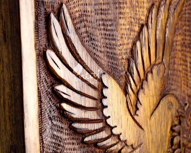 Handcarved Wooden Cremation Urn – Rosewood Design – Suitable for Adult Men & Women, Mom & Dad – 115 Cu/in Capacity