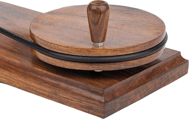 Handcrafted Rosewood Yarn Winder – Large Capacity 16 oz – Suitable for Knitting & Crocheting – Heavy Duty Natural Rosewood Ball Winder – Table Top Wood Yarn Swift and Ball Winder