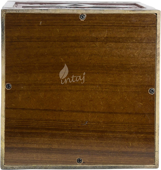 Handcarved Wooden Cremation Urn – Celtic Knot Design – Suitable for Adult Men & Women, Mom & Dad, Pets – 150 Cu/in Capacity