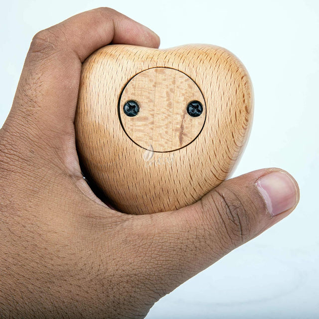 Handcarved Wooden Cremation Urn – BeechWood Humming Bird Design – Suitable for Dogs & Cats – 14 Cu/in Capacity