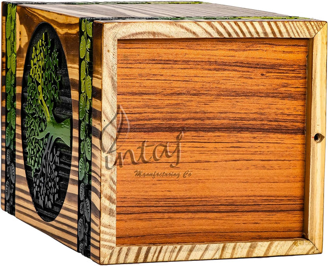Handmade Tree of Life Urn – Sapling Tree Design – Suitable for Adults – Keepsake (3.5Hx2W, 6.5 Cu/in)