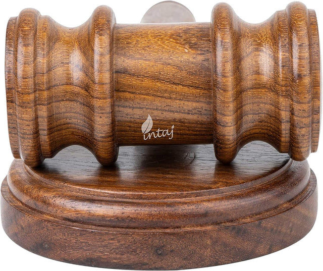 Rosewood Judge Mallet Engraved Auctioneers Mallet Handmade Wooden Judge's Gavel Hammer for Auctions Rosewood Auction Gavels (Rosewood, Standard)
