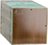 INTAJ Handcrafted Wooden Urns for Human Ashes Adult - Large Cremation Urns for Pet Ashes for Dogs/Cats - Celtic Knot Funeral Urn for Your Loved Ones, Wood Box Urn (N&G - Antique, Medium - 150 Cu/in)
