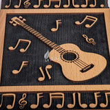 INTAJ Cremation Urns for Ashes Medium Male Female Wooden Guitar Urns Box for Ashes and Casket for Men Women Child, Pets Cat Dog Urn Burial Funeral Memorial Urns for Ashes Holds up to 180 lbs