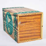 Wooden Urn for Human Ashes – Hummingbird Design – Suitable for Adults – Keepsake (3.5Hx2W, 6.5 Cu/in)