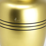 Handcrafted Cremation Urn – Classic Design in Cloud Blue & Silver – Suitable for Adult Men & Women, Mom & Dad – 200lbs Capacity