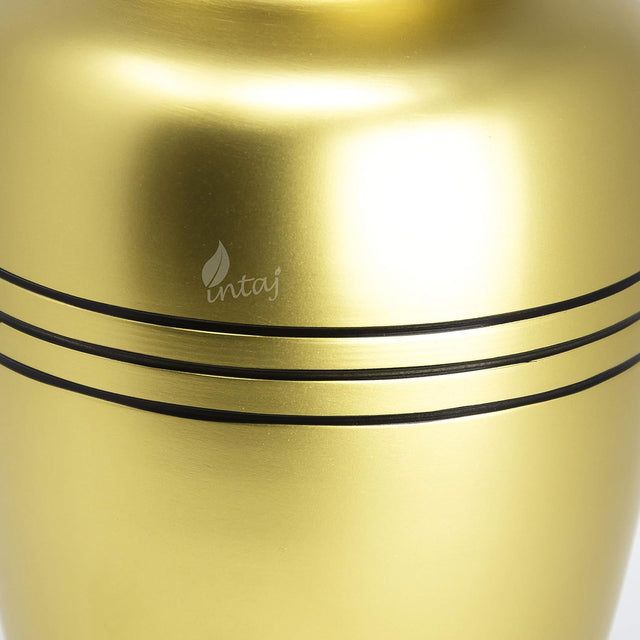 Handcrafted Cremation Urn – Classic Design in Cloud Blue & Silver – Suitable for Adult Men & Women, Mom & Dad – 200lbs Capacity