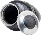 INTAJ Cremation Urn for Human Ashes Adult Male Female, Decorative Urns for Men Women, Large Burial Urn for Adult Ashes up to 250lbs (Adult upto 250lbs, Pitch Black)