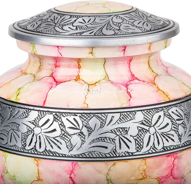 Handcrafted Royal Cremation Urn – Hue Finish design – Suitable for Adult Men & Women, Mom & Dad – 200lbs Capacity