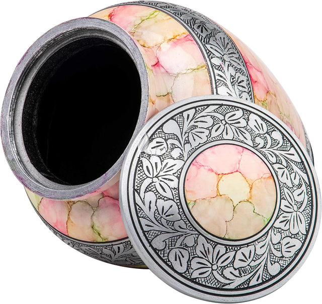 Handcrafted Royal Cremation Urn – Hue Finish design – Suitable for Adult Men & Women, Mom & Dad – 200lbs Capacity