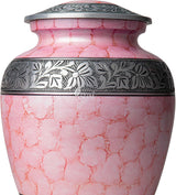 Handcrafted Royal Cremation Urn – Lemonade Finish Design – Suitable for Adult Men & Women, Mom & Dad – 200lbs Capacity