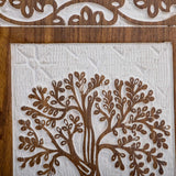 Handcarved Wooden Cremation Urn – Tree of Life – Suitable for Adult Men & Women – 250lbs
