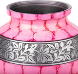 Handcrafted Royal Cremation Urn – Lavender Design – Suitable for Adult Men & Women, Mom & Dad – 200Cu/In Capacity
