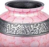 Handcrafted Royal Cremation Urn – Lemonade Finish Design – Suitable for Adult Men & Women, Mom & Dad – 200lbs Capacity