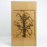 Handmade Rosewood Urn for Human Ashes | Tree of Life Wooden Urns Hand-Crafted - Funeral Cremation Urn for Ashes (People's Tree, Medium - 150 Cu/in)